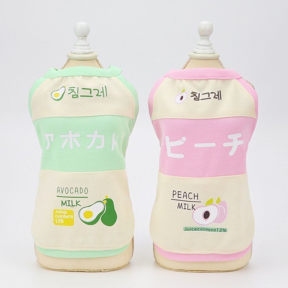 âď¸âCLEARANCE âď¸ Red Strawberry Kawaii MilkâCartoon PetâClothes - Picture 15 of 15